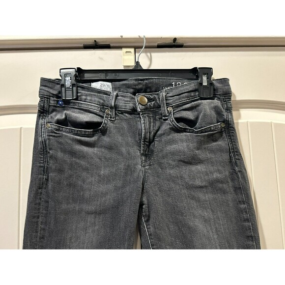 Gap 1969 Black Stretch Skinny Leggings Jeans Women's Size 29/ 8T - Picture 4 of 4